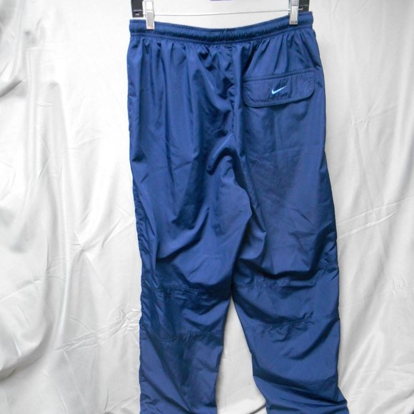 Nike Pants Nike Blue Windbreaker Track Pants Lined Mens L Poshmark